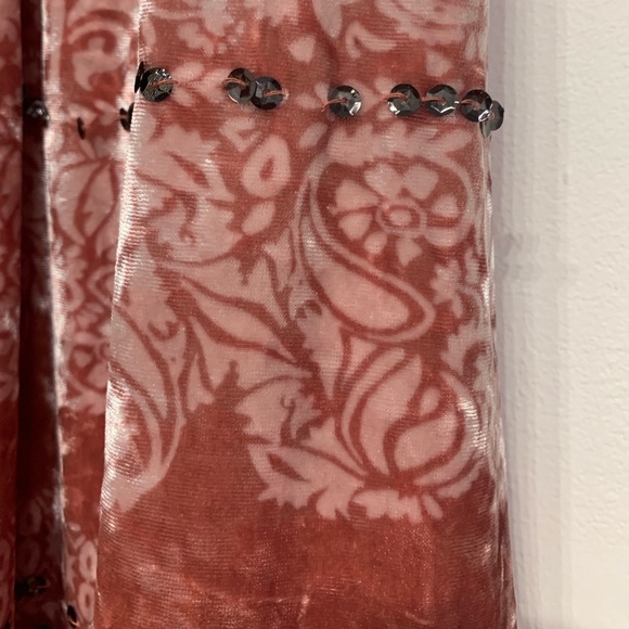 FREE PEOPLE BOHO VELVET & SEQUIN DRESS - Picture 5 of 6